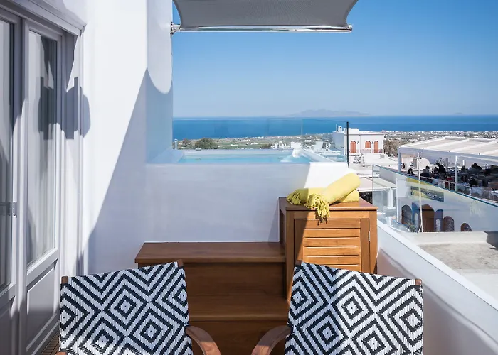 Emfasis Luxury With Heated Jacuzzi-sunset View * Fira (Santorini)