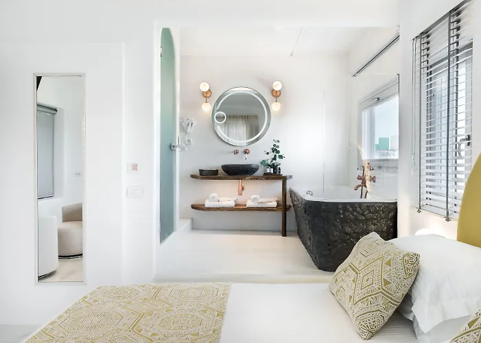 Emfasis Luxury With Heated Jacuzzi-sunset View * Fira (Santorini)